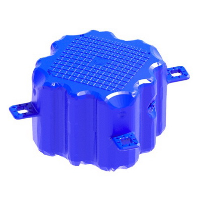 Понтон пластиковый 500x500x400 синий