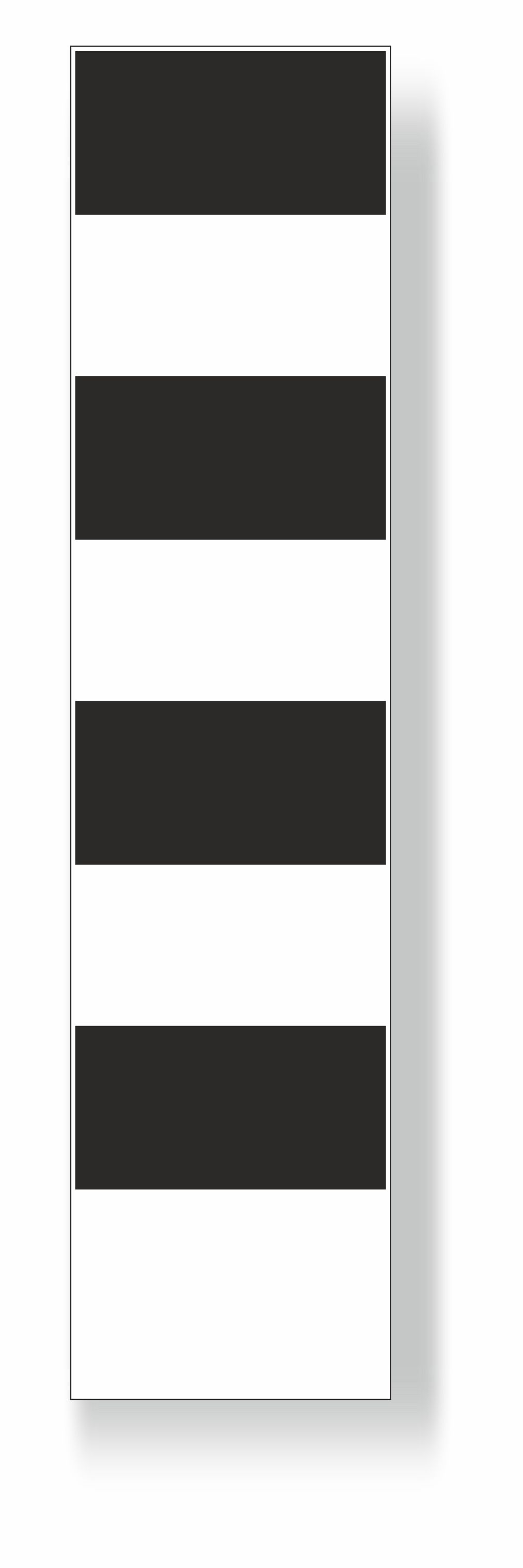 Знак вертикальной разметки 2.3